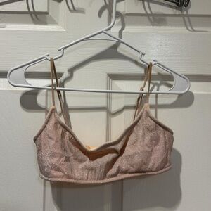 Triangl Swimwear Shimmering Tan Bikini Top